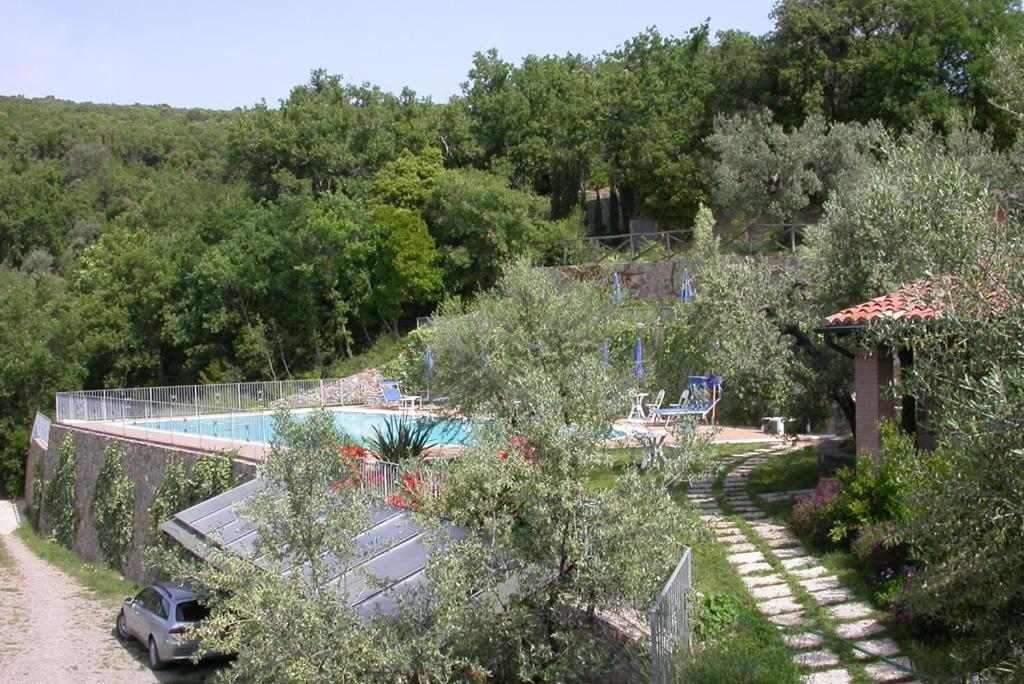 Liten agriturismo - trädgård